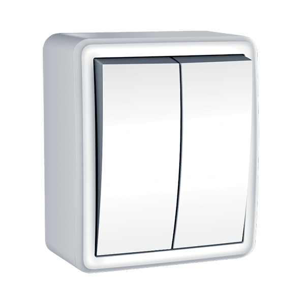 КЛЮЧ СХ.5 ОТКРИТ МОНТАЖ IP44 БЯЛ elmateriali.com