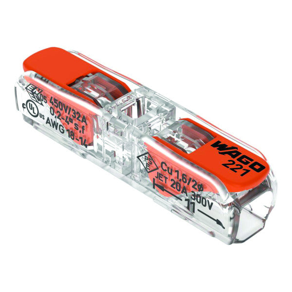 Inline клема 2-проводна 0.02–4 mm² elmateriali.com
