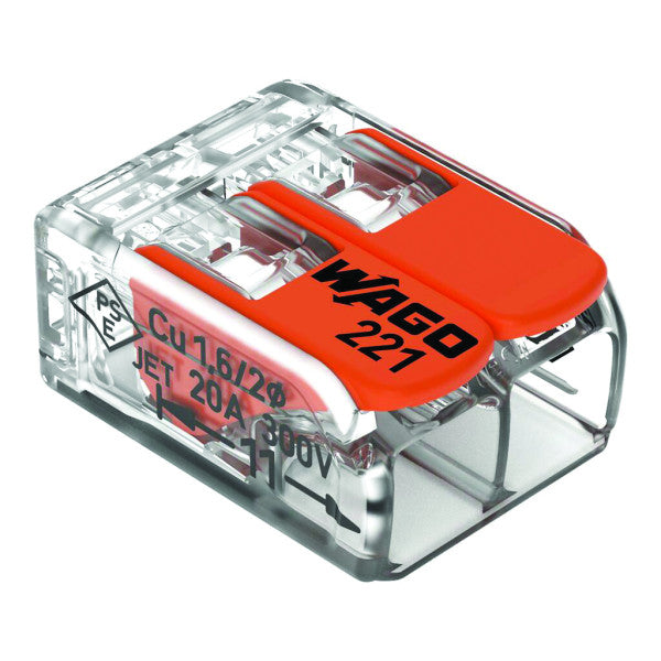 Универсална клема 2-проводна 0.02–4 mm²