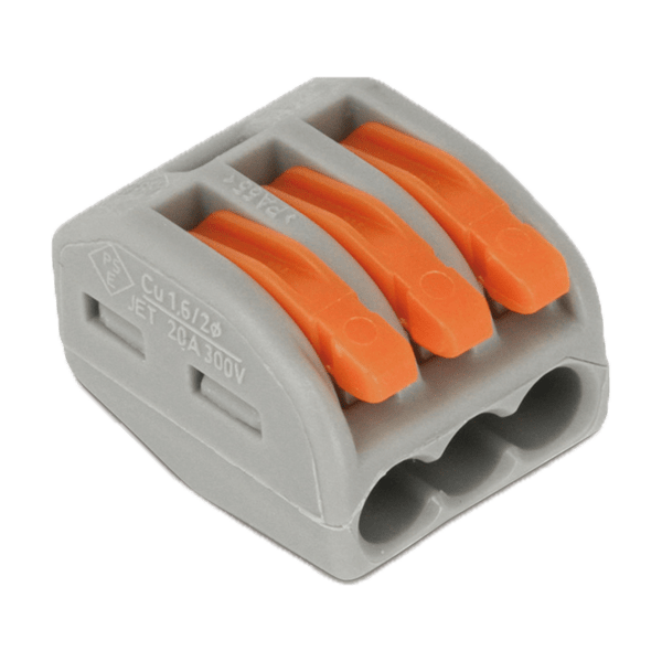 КЛЕМА ТРОЙНА 4.00MM2 elmateriali.com