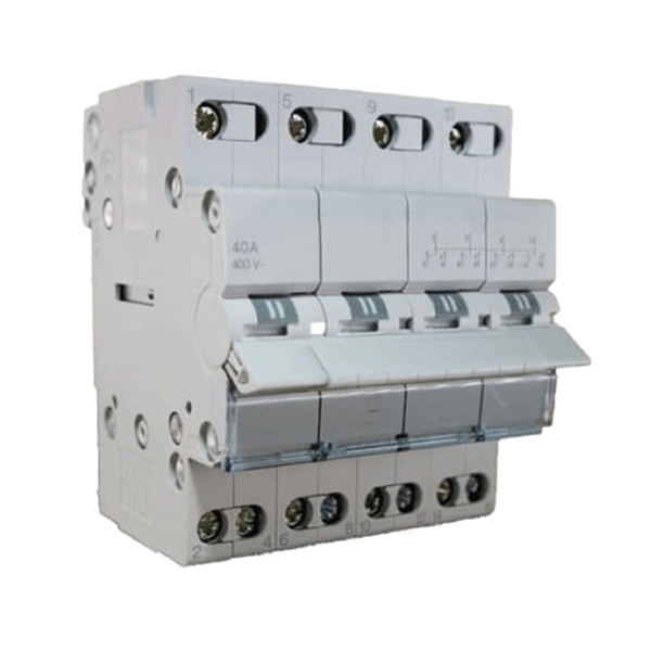 Трипозиционен превключвател ISS3 1-0-2 4P/63 A – 4 полюса