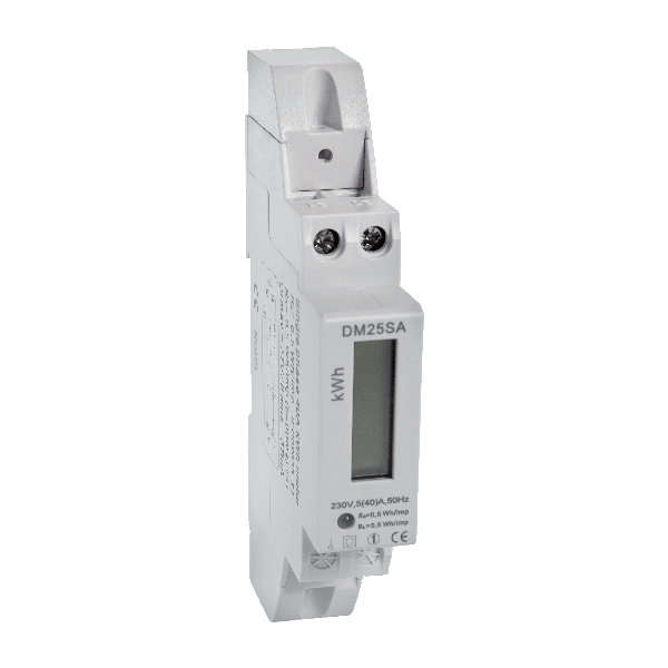 ДИГИТАЛЕН ЕЛЕКТРОМЕР EL-45SA 5(40)А 230V 1-ТАРИФА elmateriali.com