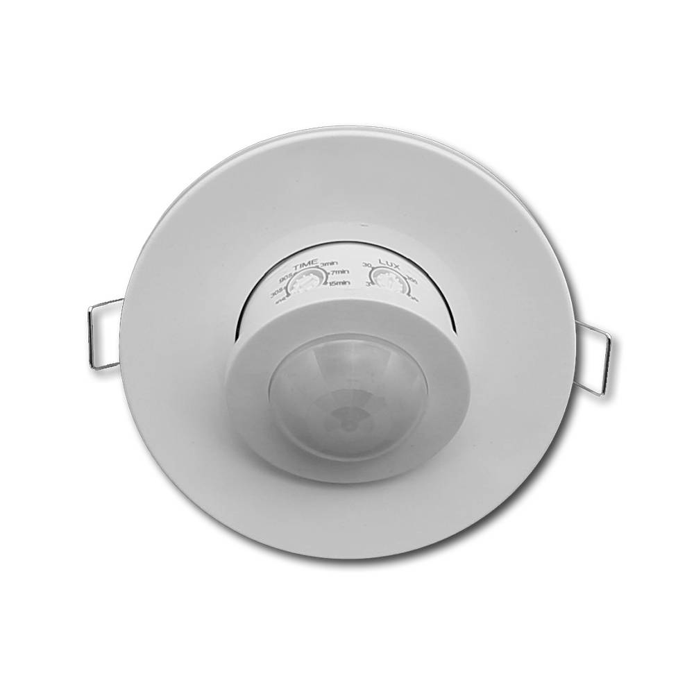 СЕНЗОР ЗА ДВИЖЕНИЕ 300W D:8m 360° Lux:10-2000 AC220-240V IP20 elmateriali.com
