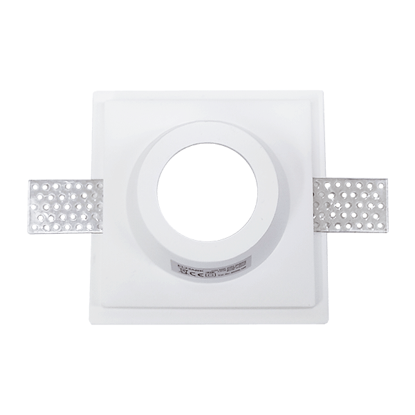 ГИПСОВА ЛУНА ЗА ТАВАН КВАДРАТНА GU10 120x120