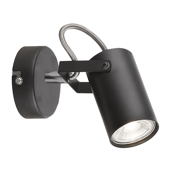 IZZY АПЛИК 1xGU10 ЧЕРЕН