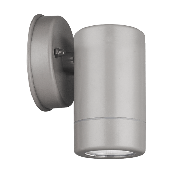 Фасаден осветител GRF322 – 1×GU10, IP54, сив elmateriali.com