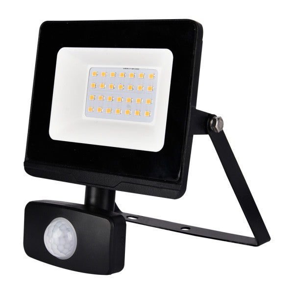 OMEGA20 LED ПРОЖЕКТОР СЪС СЕНЗОР 20W 5500K IP65 elmateriali.com
