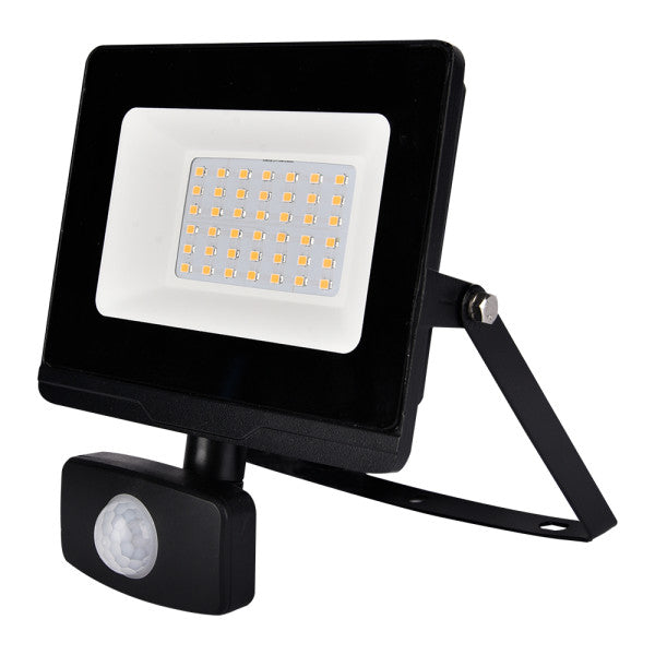 OMEGA50 LED ПРОЖЕКТОР СЪС СЕНЗОР 50W 5500K IP65 elmateriali.com
