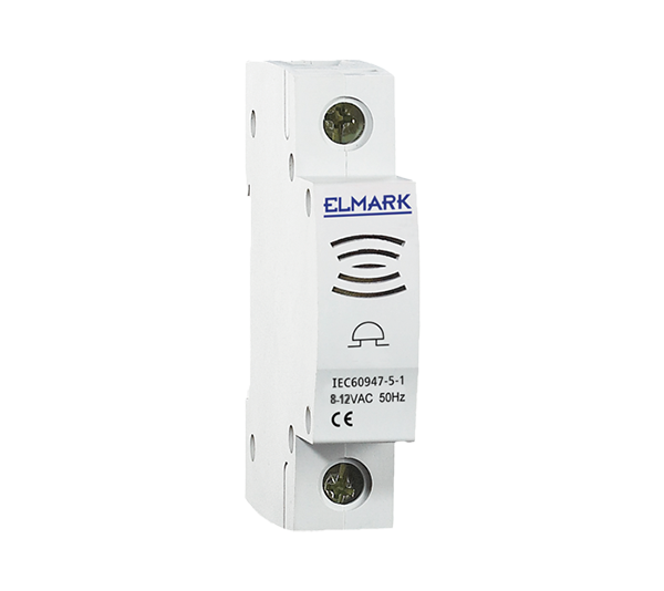 ЗВЪНЕЦ 8V-12V ЗА DIN-ШИНА elmateriali.com