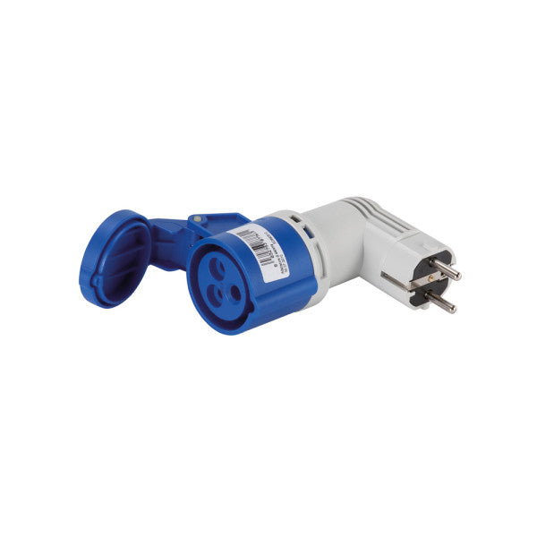Адаптор ШУКО към 2P+E 16A IP44 elmateriali.com