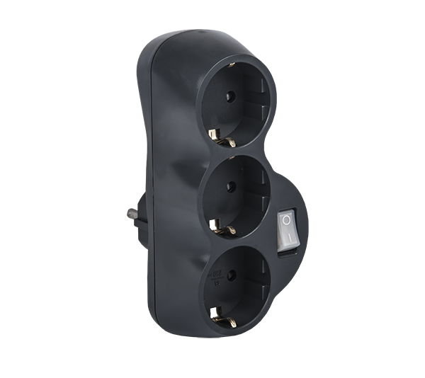 АДАПТЕР ТРОЕН ГРАФИТ С КЛЮЧ