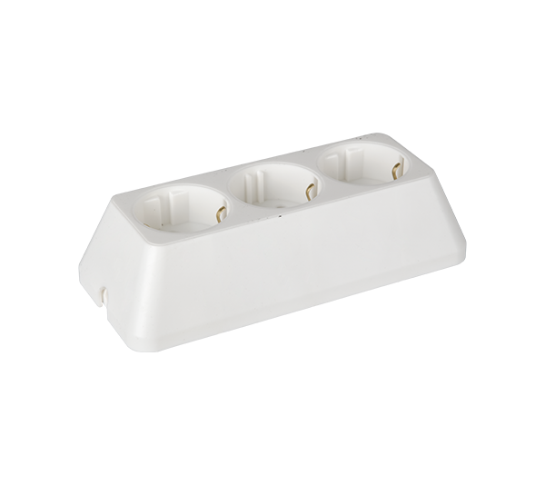 СЪЕДИНИТЕЛ ТРОЕН БЕЗ КАБЕЛ БЯЛ