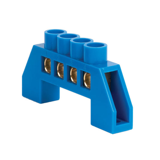 Изолирана нулева клема 10 – Economic, за табло