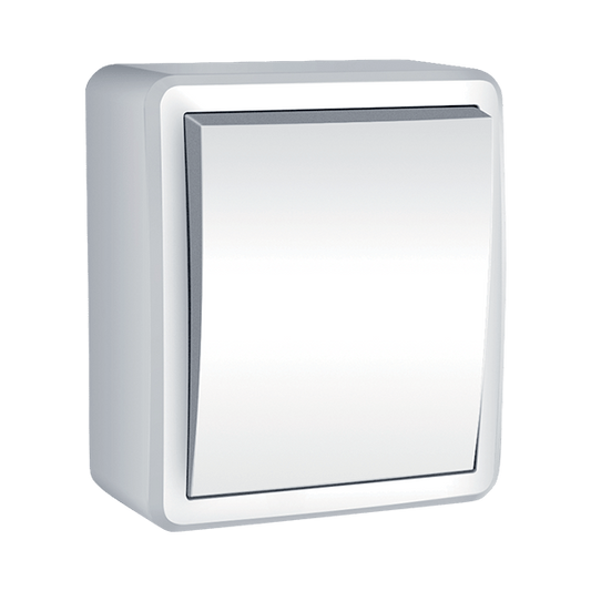 КЛЮЧ СХ.1 ОТКРИТ МОНТАЖ IP44 БЯЛ