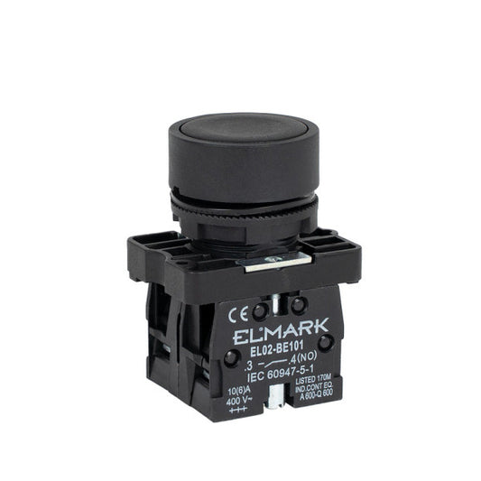 Черен бутон НО за управление