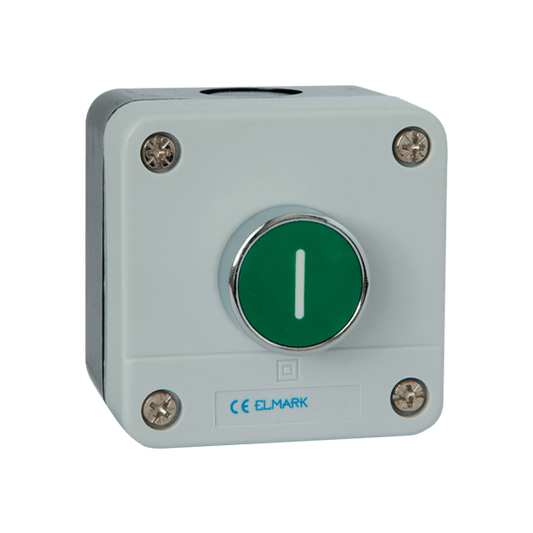 Кнопка с 1 бутон с пружинно връщане IP44