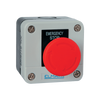Аварийно стоп бутон 1NC IP44 червен