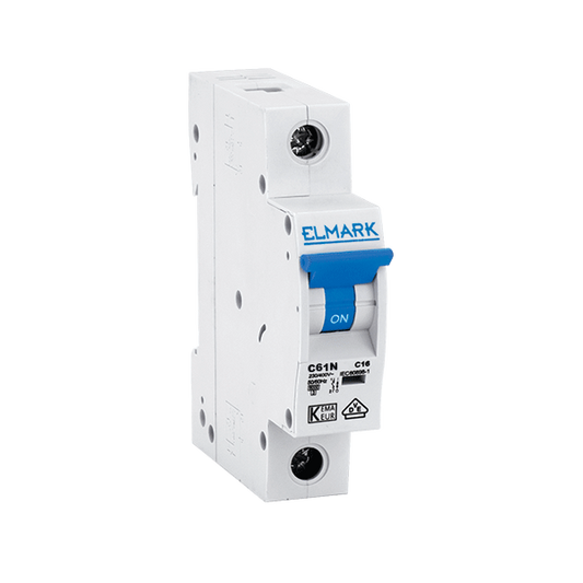 Автоматичен прекъсвач 63 A 1P – C-крива, 6 kA, модел C61C