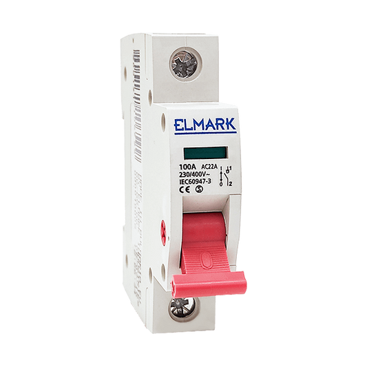 Товаров прекъсвач ISS 1P/63 A – еднополюсен, надеждно изключване