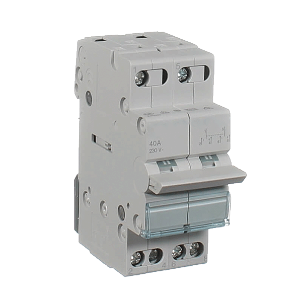 Трипозиционен превключвател ISS3 1-0-2 2P / 63 A – 3 позиции