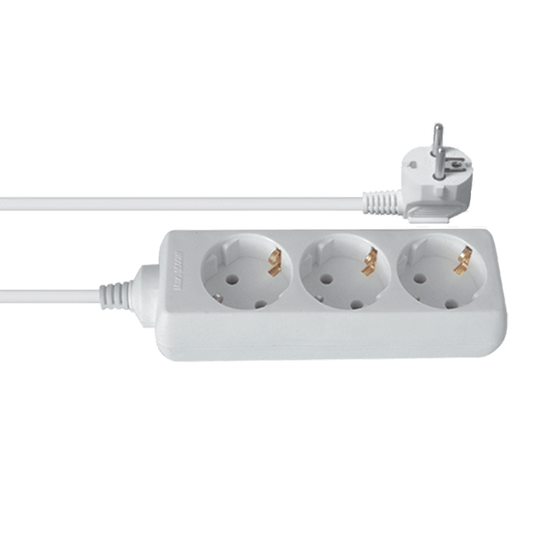 РАЗКЛОНИТЕЛ 3 бр гнезда  3X1  1.5M кабел