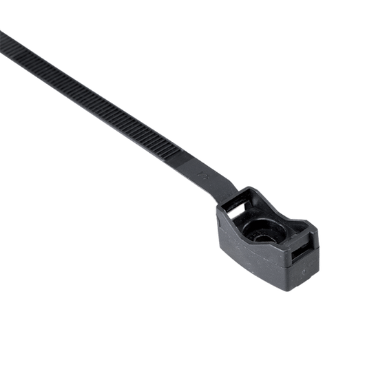 Основа за кабелна превръзка – черна, 20 бр. в пакет