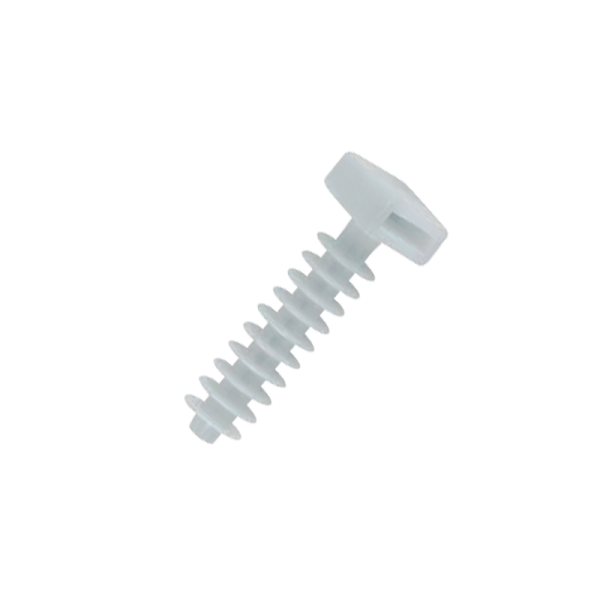 МТ-8 ДЮБЕЛ ЗА КАБЕЛНА ПРЕВРЪЗКА -БЯЛ (100 БР ПАКЕТ)