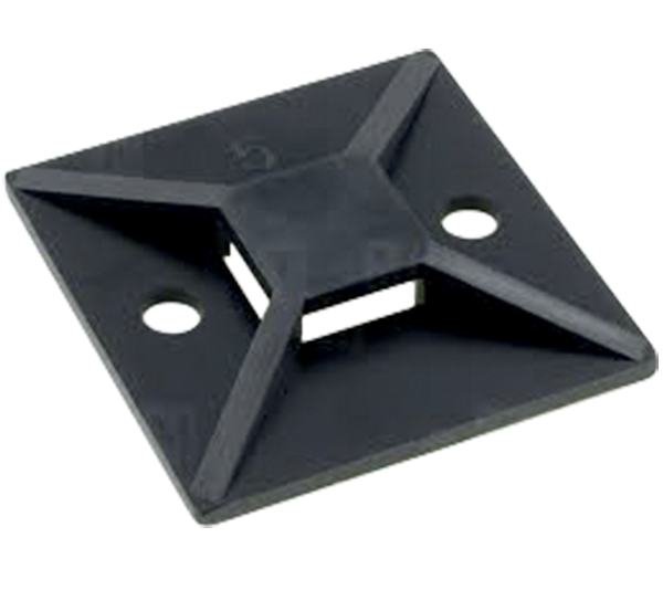 САМОЗАЛЕПВАЩИ ОСНОВИ ЗА КАБЕЛНИ ПРЕВРЪЗКИ MT-25 ЧЕРНИ (100БР В ПАКЕТ)