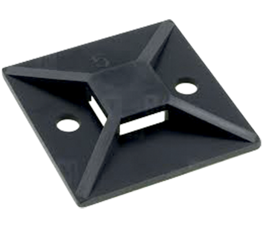 САМОЗАЛЕПВАЩИ ОСНОВИ ЗА КАБЕЛНИ ПРЕВРЪЗКИ MT-25 ЧЕРНИ (100БР В ПАКЕТ)