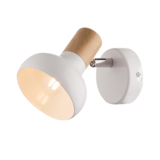 ADDY АПЛИК 1XE14 БЯЛ БЯЛ/ДЪРВО