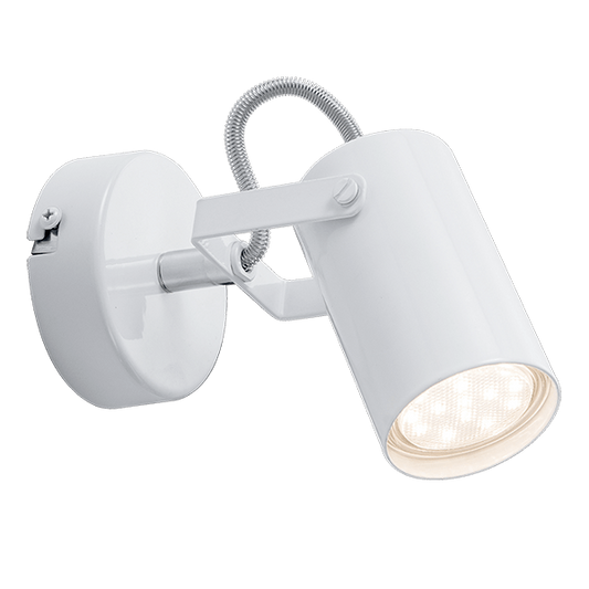 IZZY АПЛИК 1xGU10 БЯЛ