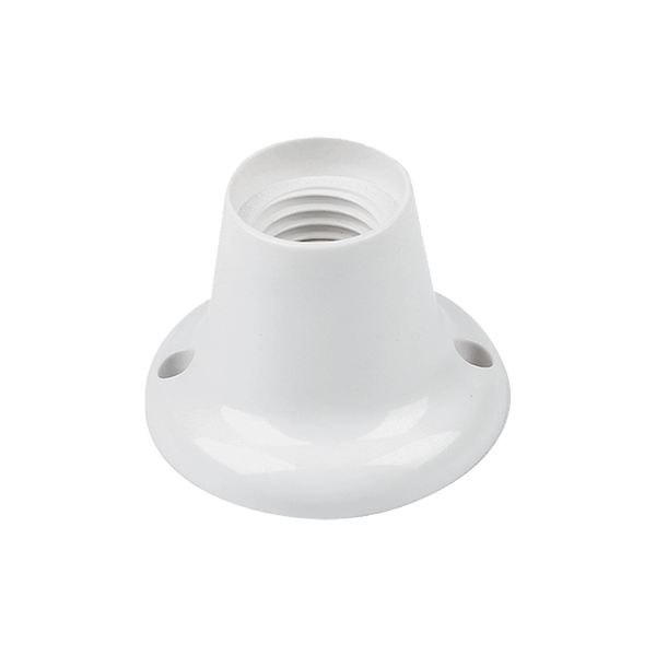 ФАСУНГА ПРАВА Е27 БЯЛА