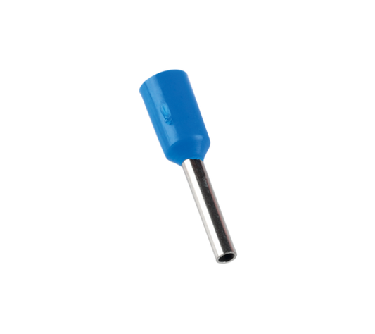 КАБЕЛЕН НАКРАЙНИК 0.75 mm² СИН (100 БРОЯ В ПАКЕТ)