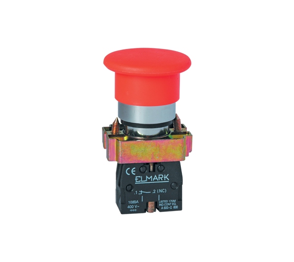 Бутон тип гъба червен 1NC